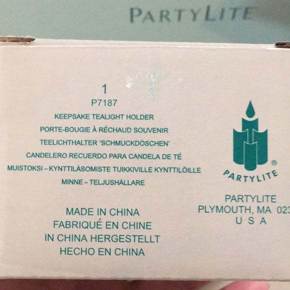 PartyLite tealight holder - Picture 4 of 4